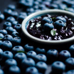Wild Blueberry Compote. No Added Sugars.